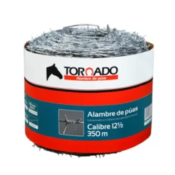 Alambre de púas calibre 12 1/2 x 350 mts | Herramientas Agroindustriales | Tierragro Colombia