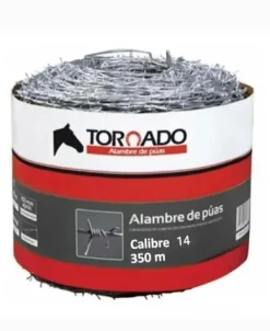 Alambre de púas calibre 14 | Herramientas Agroindustriales | Tierragro Colombia