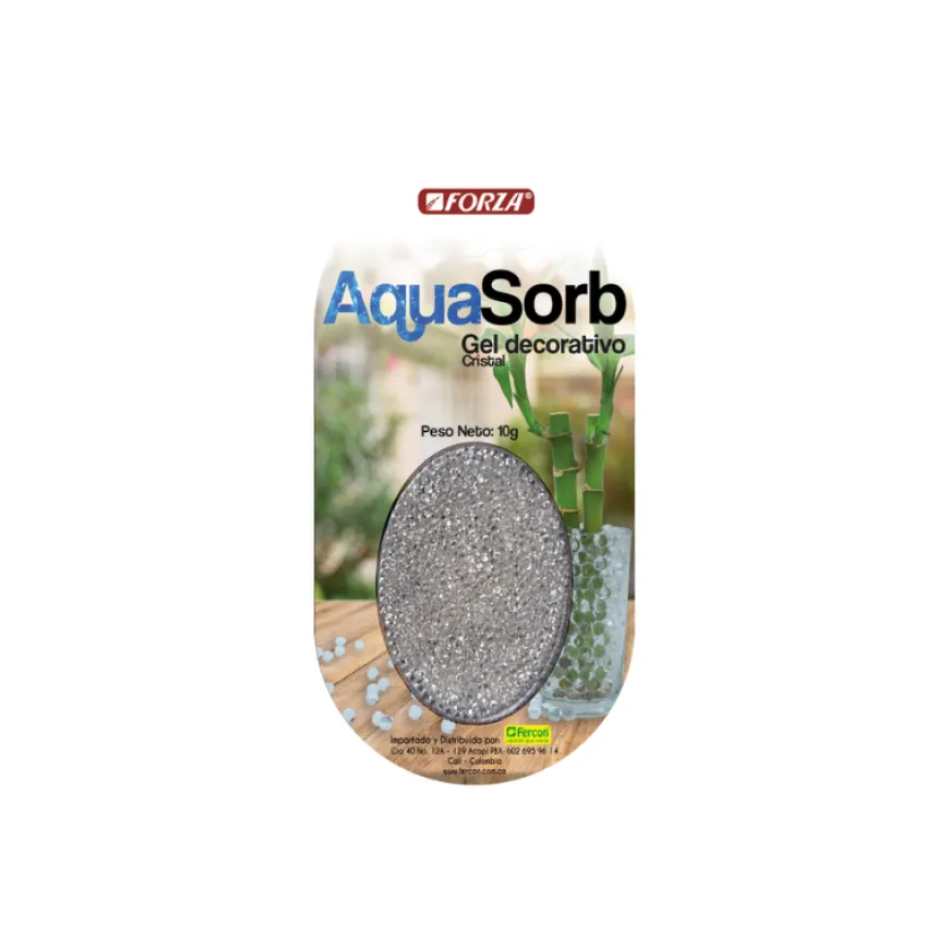 Aquasorb Perlas 10 g Cristal retención de agua para plantas
