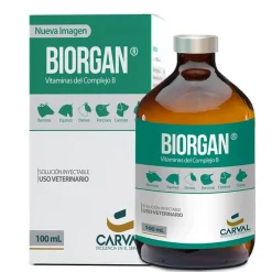 Biorgan x 250 Ml Inyectable vitamina para caballos