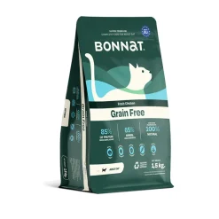 Bonnat Alimento Seco Super Premiun para Gatos Sin Granos