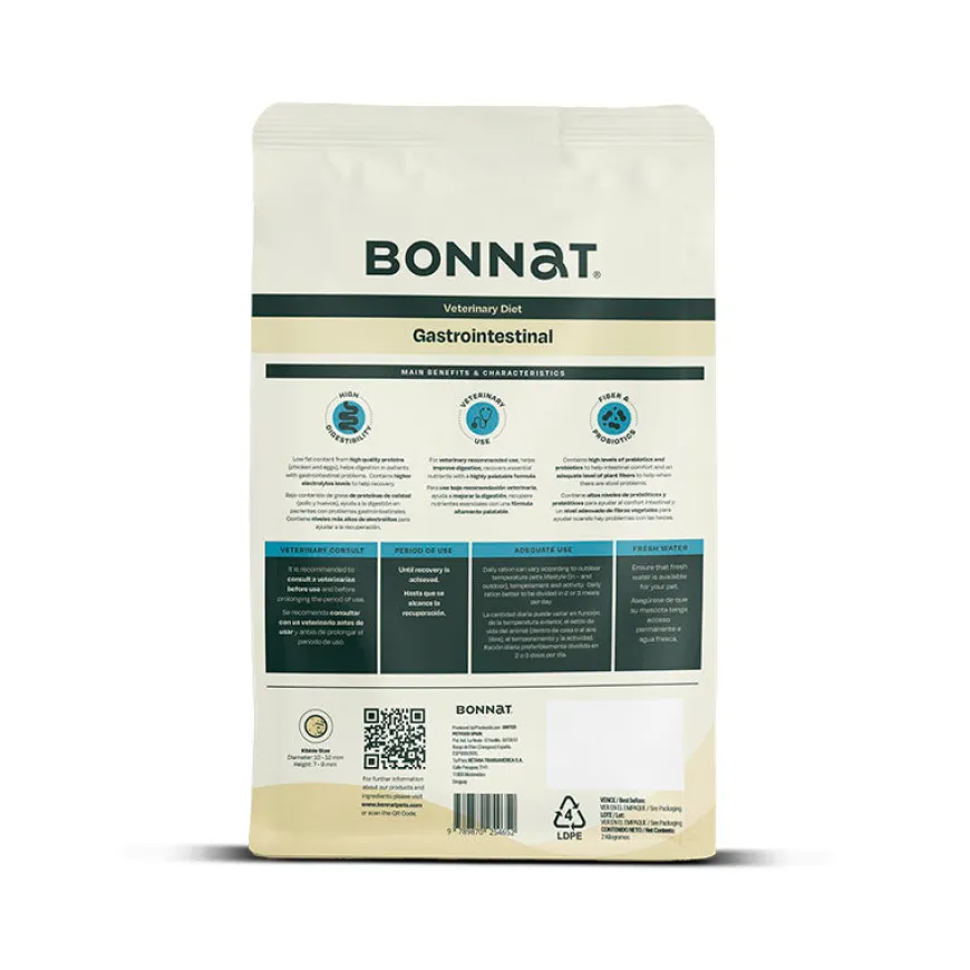 Bonnat Dieta Gastrointestinal Perros Canine Gastrointestinal 2 kg