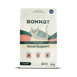 Bonnat Dieta Renal para Gatos Veterinary Diet Feline Renal Suport 2 kg