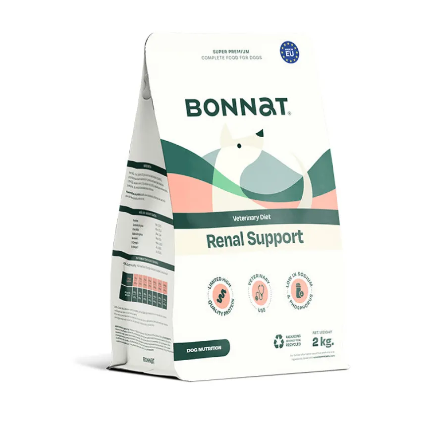 Bonnat Dieta Renal para Perros Veterinary Diet Canine Renal Suport 2kg