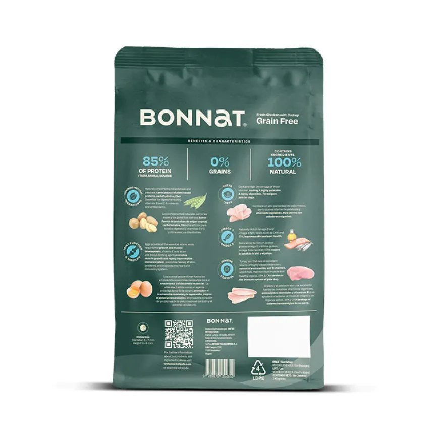 Bonnat Grain Free Perro Puppy Small Breed 2 kg