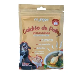Caldito de Pollo Instantaneo 90g Sabor y Nutricion para Perros y Gatos