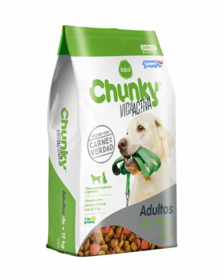Chunky Adulto Vida Activa. Nutrición y energía para perros