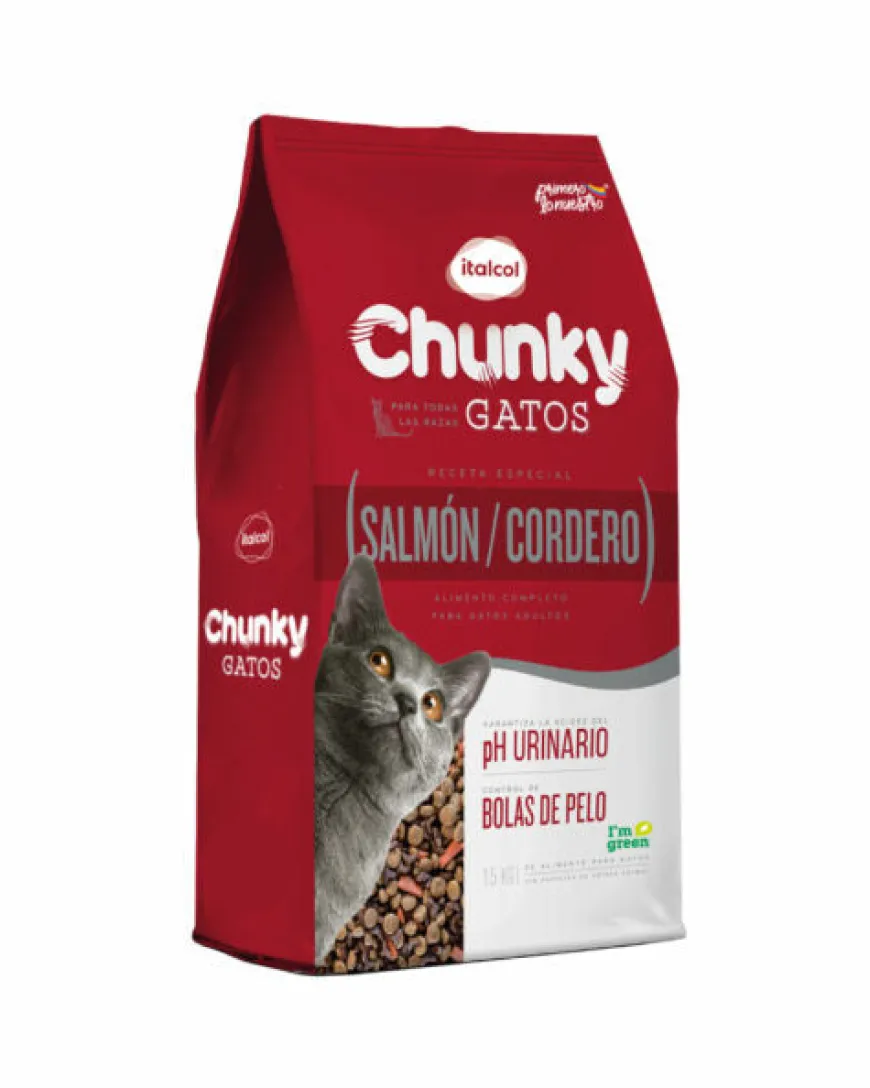 Chunky Gatos Salmón Y Cordero