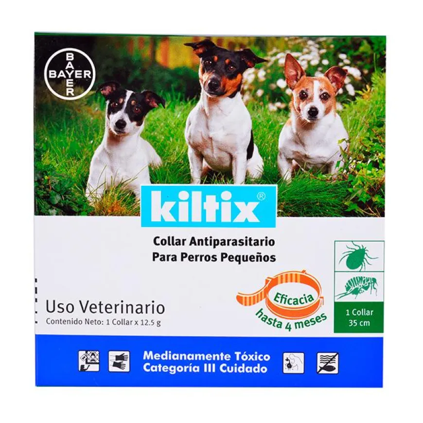 Collar Kiltix (3 - 10 kg) | Farmacia Animales y Mascotas | Tierragro Colombia