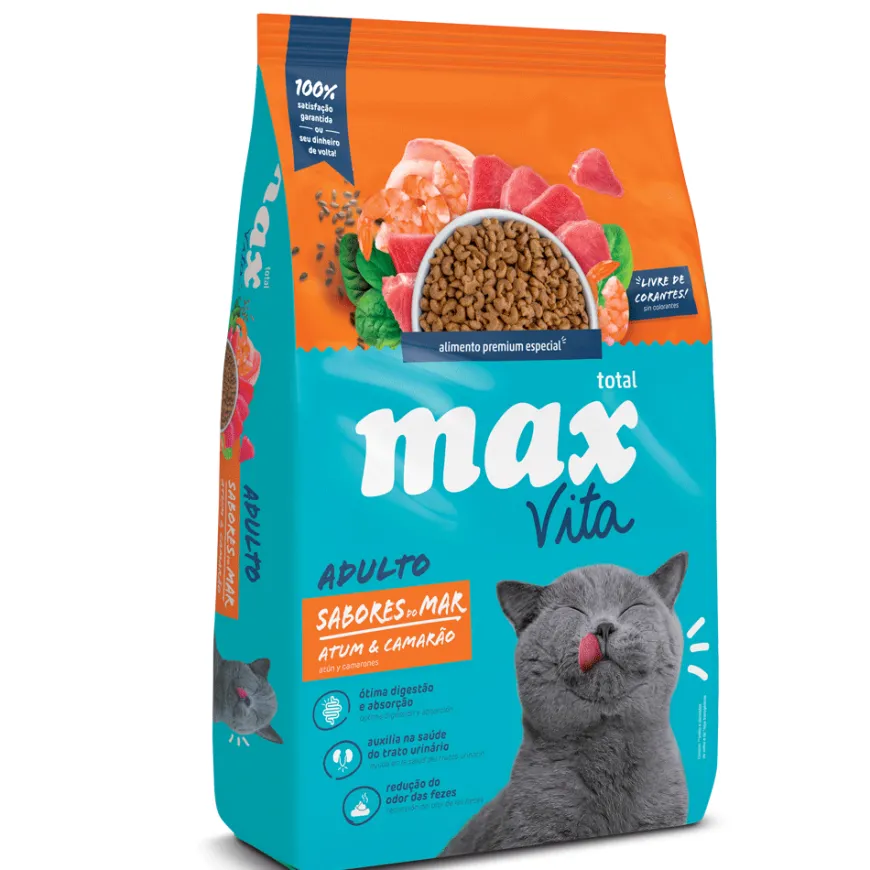 Comida Para Gato Max Vita Adulto Sabores de mar 1 kg