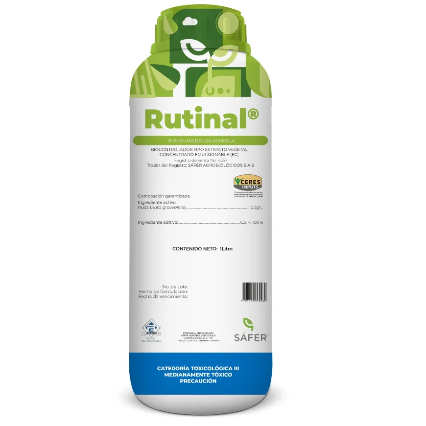 Control Natural de Plagas con Extracto de Ruda: Rutinal