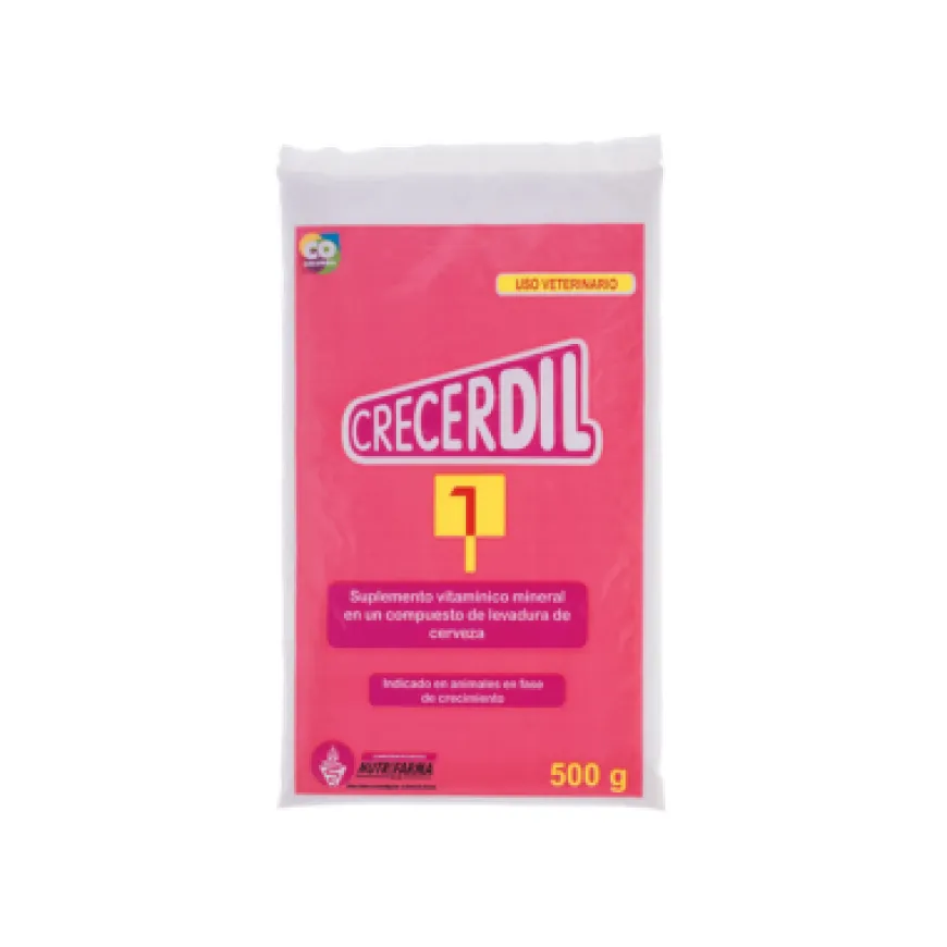 Crecerdil # 1 x 500 gr | Nutrición Porcinos | Tierragro Colombia
