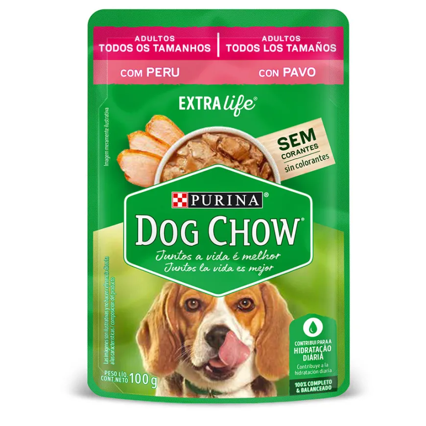 Dog Chow cachorros trozos jugosos pollo x 100 gr | Nutrición Mascotas y Animales | Tierragro Colombia