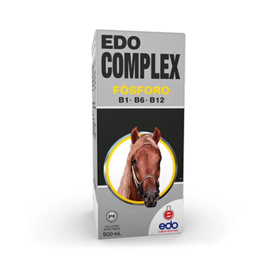 Edo Complex Inyectable 100 ml: Suplemento para Caballos y Bovinos