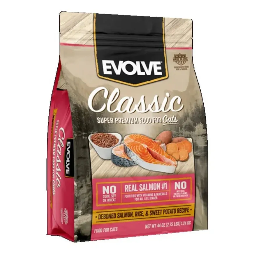 Evolve Cat Salmon Alimento Seco para Gatos Adultos con Salmon Real