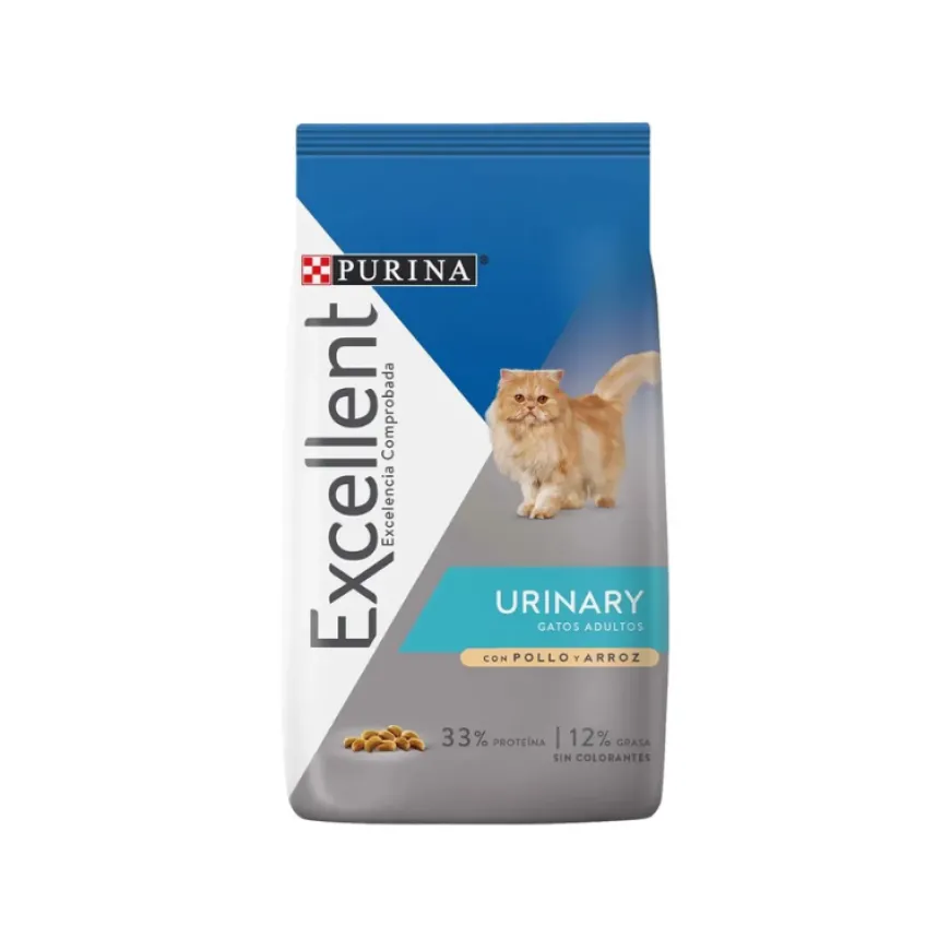 Excellent Urinary 3 kg cuida el tracto urinario de tu gato
