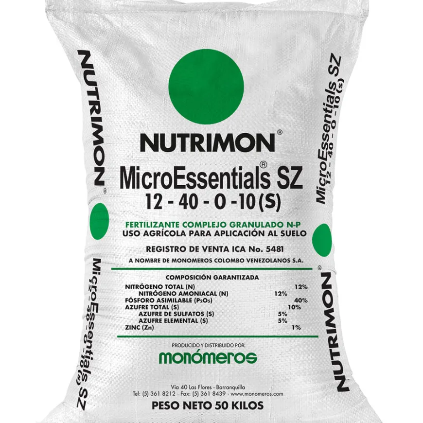 Fertilizante Microessentials Sz x 50 Kg Nutrición para tus Cultivos