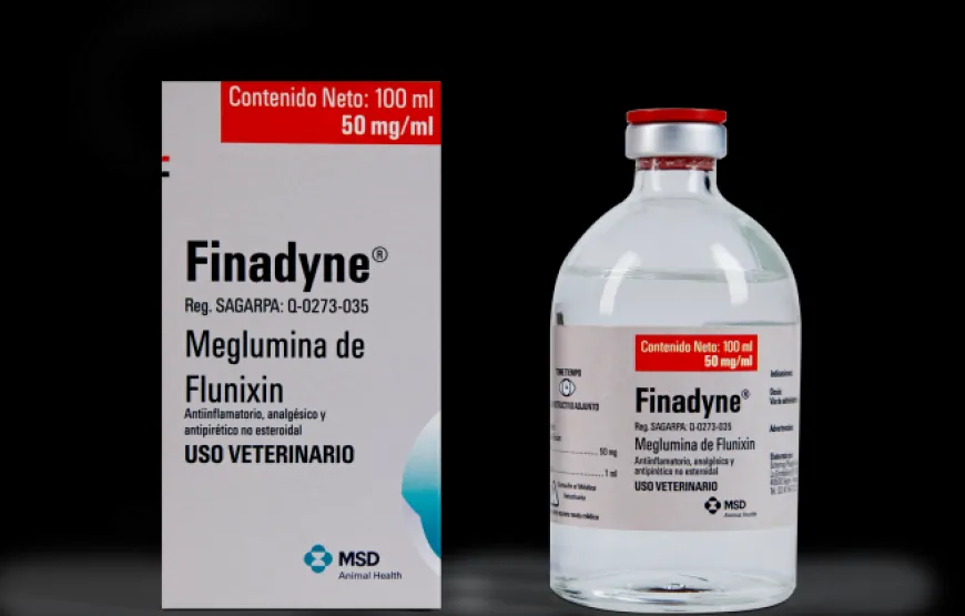 Finadyne 50 ml antiinflamatorio analgesico, antipiretico para animales