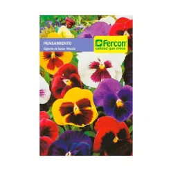 Flor Pensamiento Mezcla 0.3 gr | Semillas Jardín | Tierragro Colombia