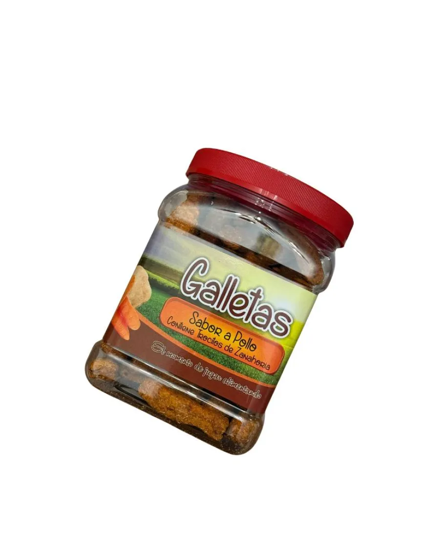 Galleta de Pollo y Zanahoria para Perro Snack natural y saludable