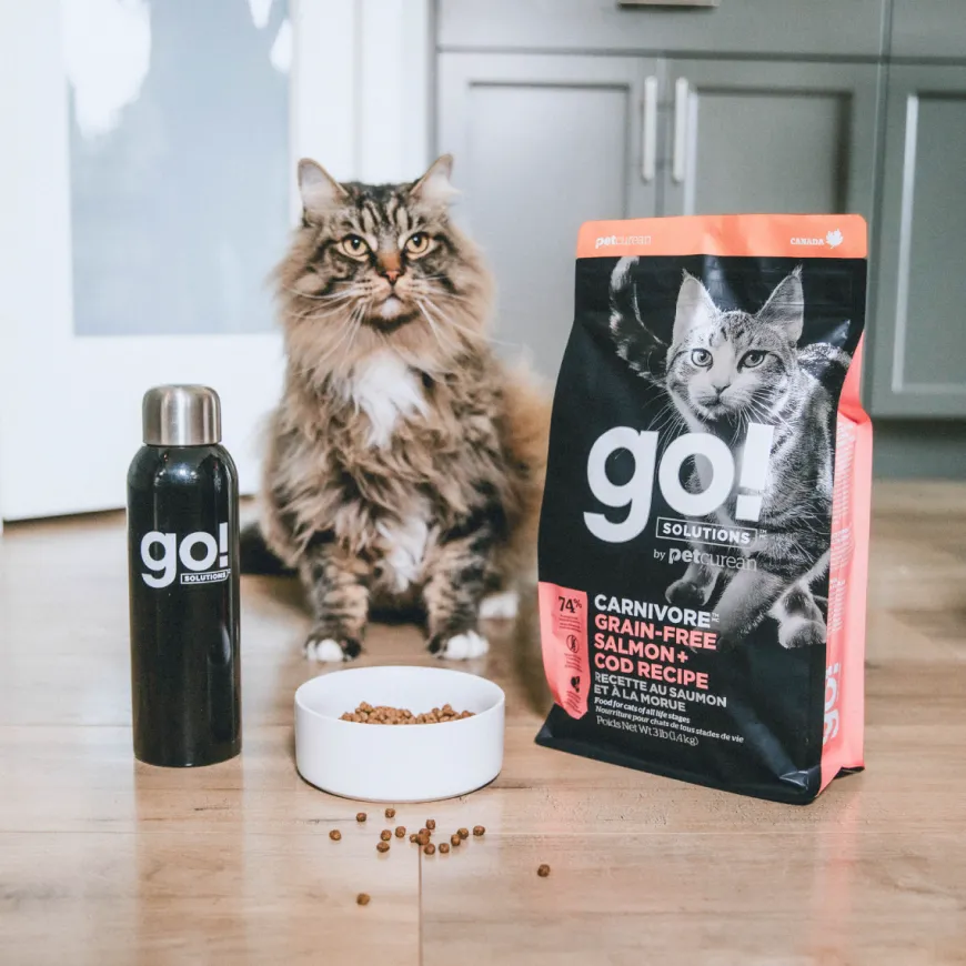 Go! Carnivore Receta De Salmón Y Bacalao Para Gatos 3.7Kg