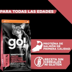 Go! Sensitivities Receta De Salmón Para Perros 1.6Kg