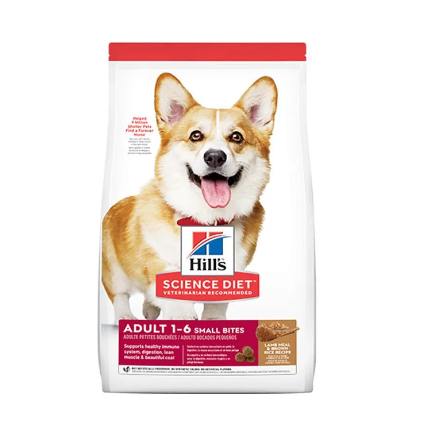 Hills Adulto Razas Pequeñas 15.5 lb (Cordero y Arroz) | Nutrición Mascotas y Animales | Tierragro Colombia