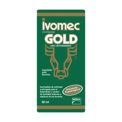 Ivomec Gold 50 ml Tratamiento de Parásitos en Bovinos y Porcinos
