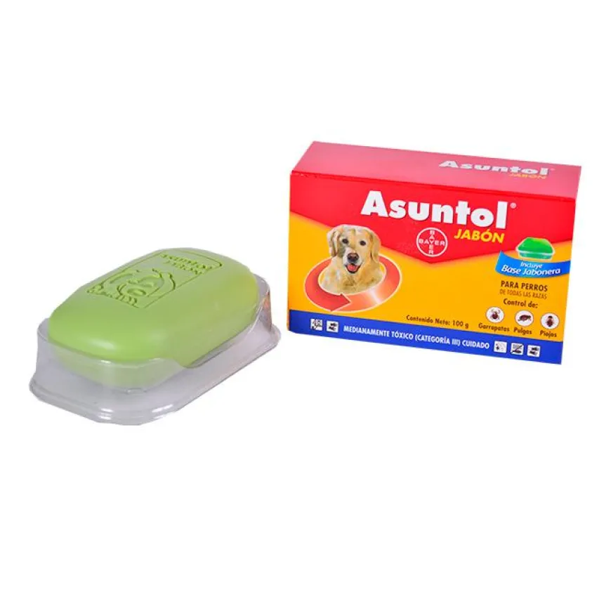 Jabón Asuntol x 100 gr | Higiene Animales y Mascotas | Tierragro Colombia