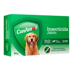Jabón Insecticida Para Perros Canamor barra x 90 gr