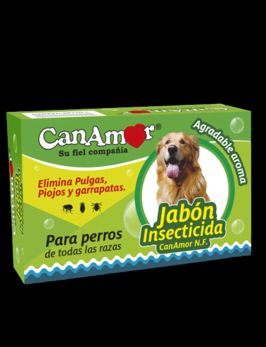 Jabón Insecticida Para Perros Canamor barra x 90 gr