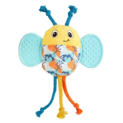 Juguete Abeja de Felpa Para Cachorros Talla S Diversión y seguridad