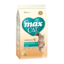 Max Cat Alimento Seco Para Gatos Adultos Sabor Pollo y Arroz x 3 kg