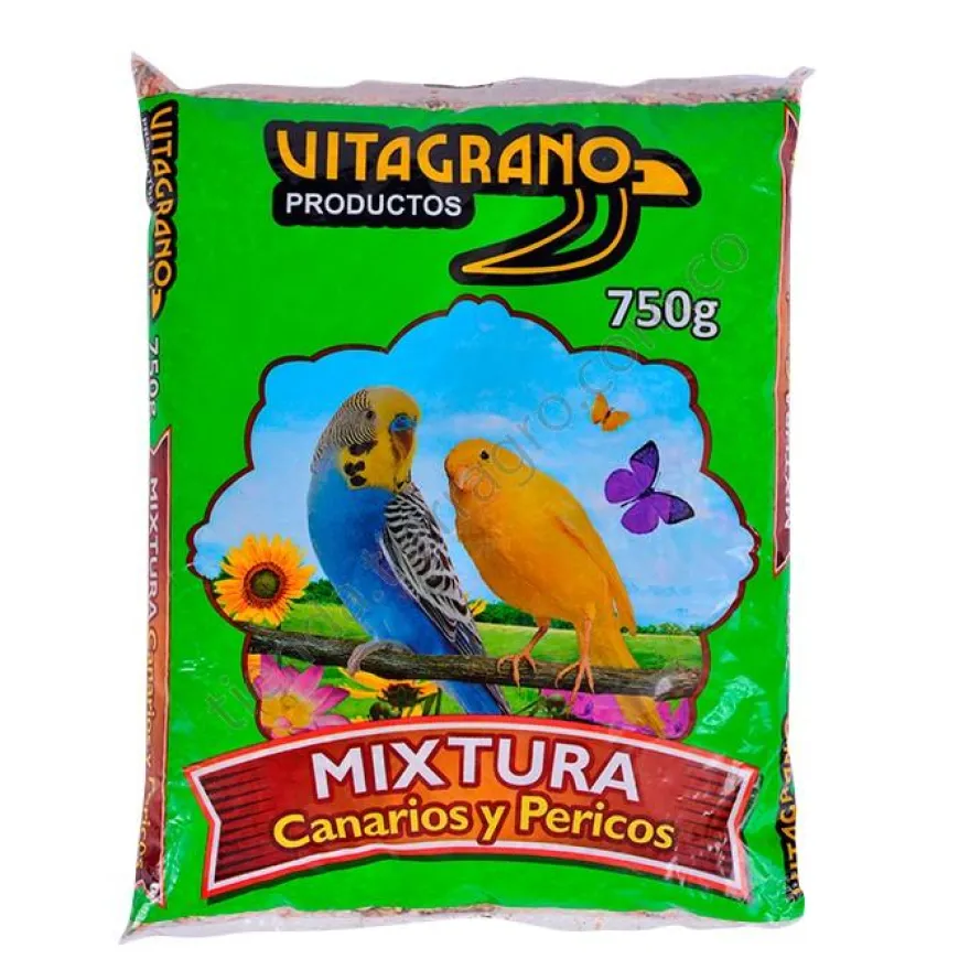 Mixtura Canarios y Pericos x 5 kg | Aves | Tierragro Colombia