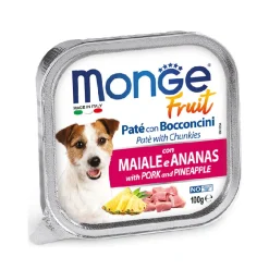 Monge Dog Fruit Pork /Pineapple X 100 Gr