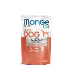 Monge Grill Salmón 100 gr | Nutrición Mascotas y Animales | Tierragro Colombia