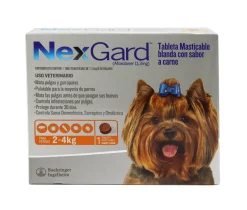 Nexgard 2-4 kg | Farmacia Animales y Mascotas | Tierragro Colombia