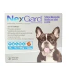 NexGard 4-10 Kg Eliminación de Pulgas y Garrapatas para Perros Pequeños