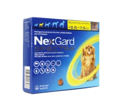 Nexgard Spectra S 3.5-7 Kg Protección contra Pulgas y Parásitos