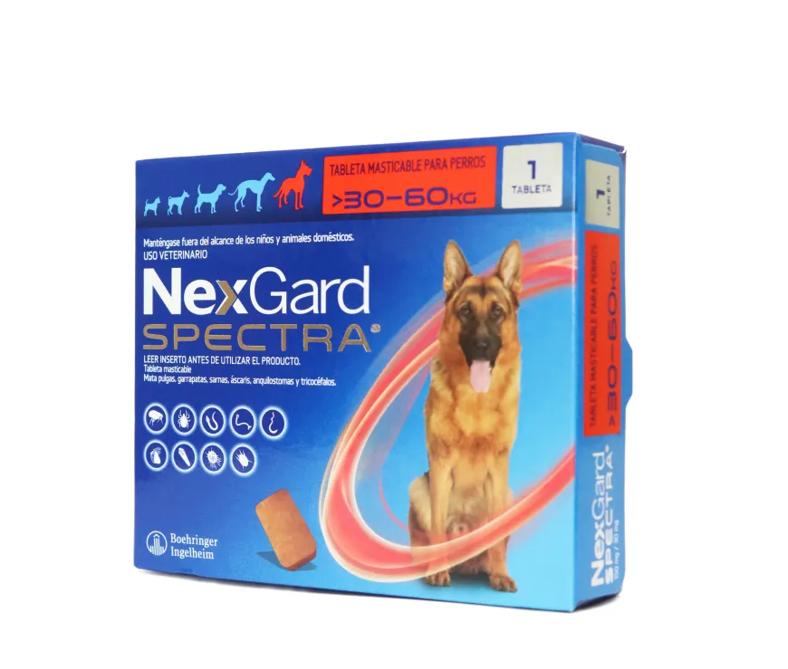 Nexgard Spectra XL 30-60 Kg Protección contra Pulgas y Parásitos