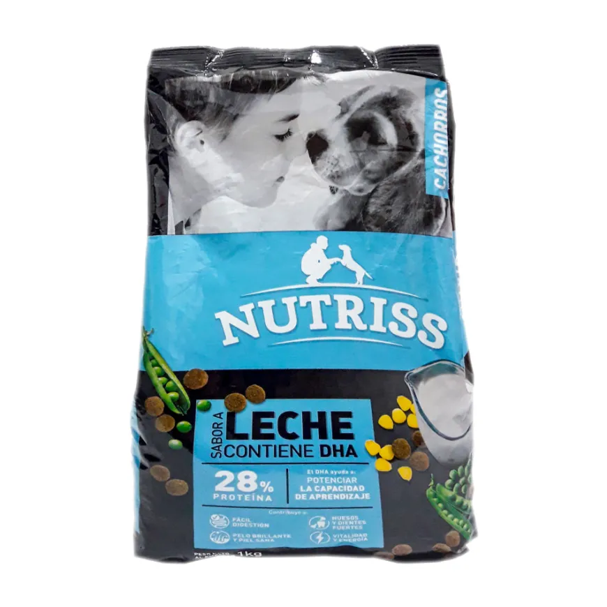 Nutriss Cachorros leche | Nutrición Mascotas y Animales | Tierragro Colombia