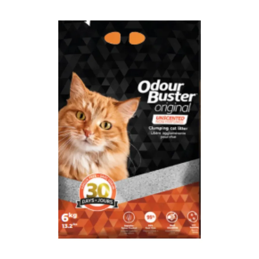 Odour Buster Original Arena Gatos Sin Polvo Ni Olores