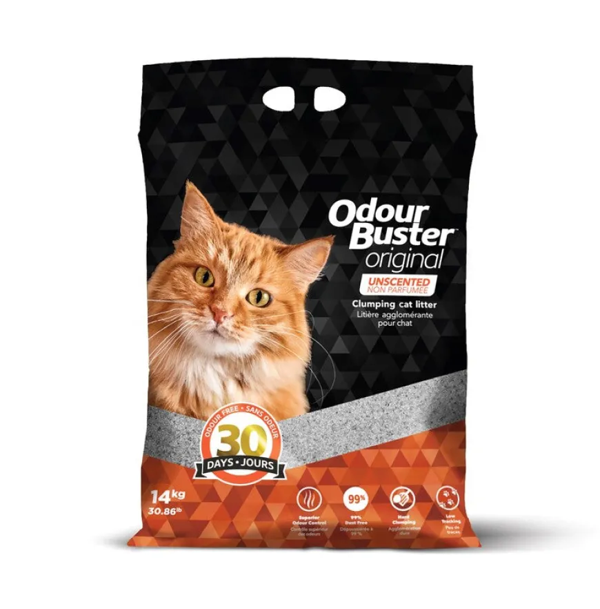 Odour Buster Original Arena Gatos Sin Polvo Ni Olores