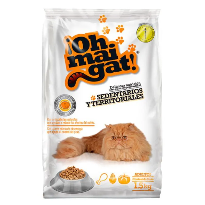 Ohmaigat Sedentarios y territoriales | Nutrición Mascotas y Animales | Tierragro Colombia