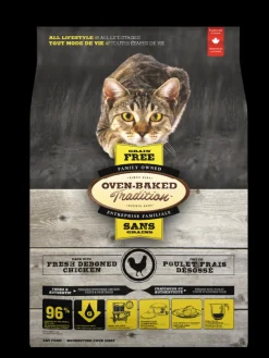 Oven Baked Tradition Alimento Libre De Grano De Pollo Para Gato
