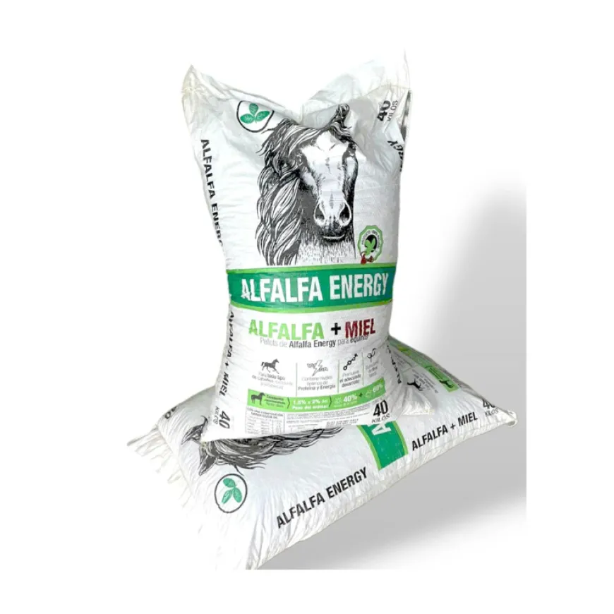 Pellet Alfalfa Energy Pacx 40 Kg Suplemento Nutricional para equinos