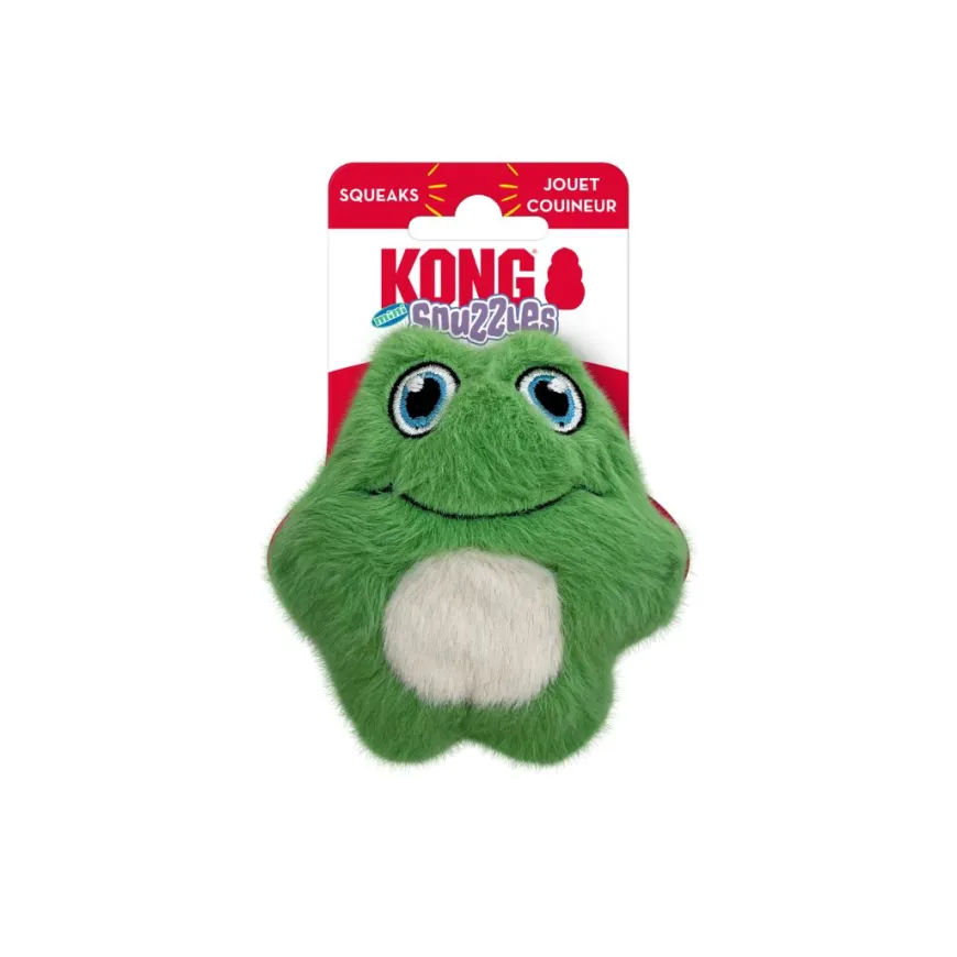 Peluche Mini Sapo XS para Perros Pequeños Suave, Resistente y Divertido