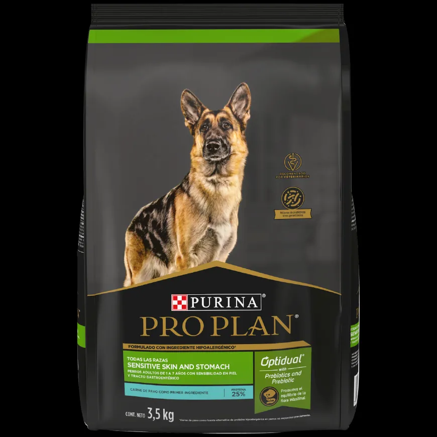 Proplan Skin & Stomach Pavo Y Probiot