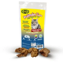 Pulmón Natural Pet para gatos. Snack crujiente y saludable
