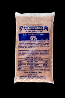 Sal Admirable 6% - 1Kg